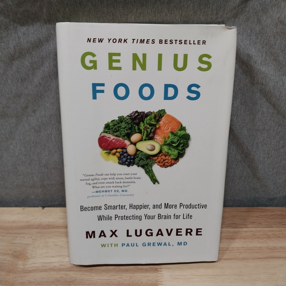 Genius Foods Book Max Lugavere Paul Grewal Hardcover